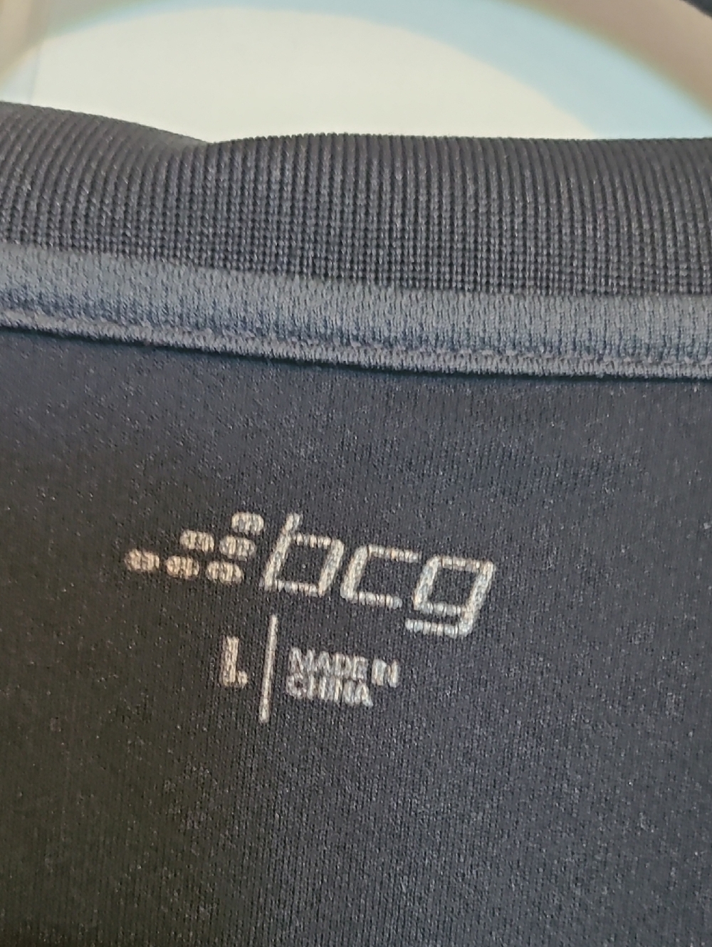 bcg Black Men's Short Sleeve Polo - Picture 3 of 4